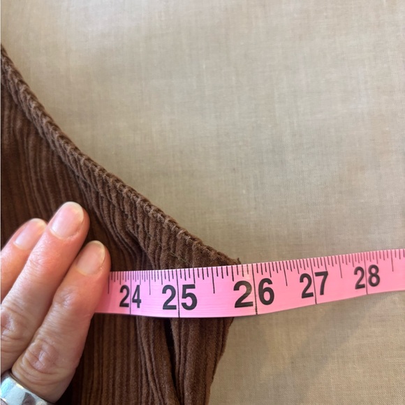 Vintage Erika Brown Corduroy Jumper Dress Pinafore Plus Size 2X - Picture 6 of 11